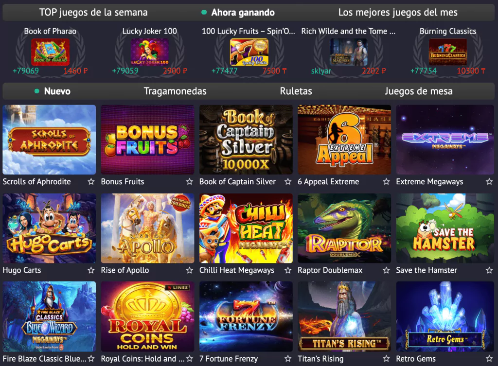 Pin Up Casino Perú - máquinas tragamonedas gratis